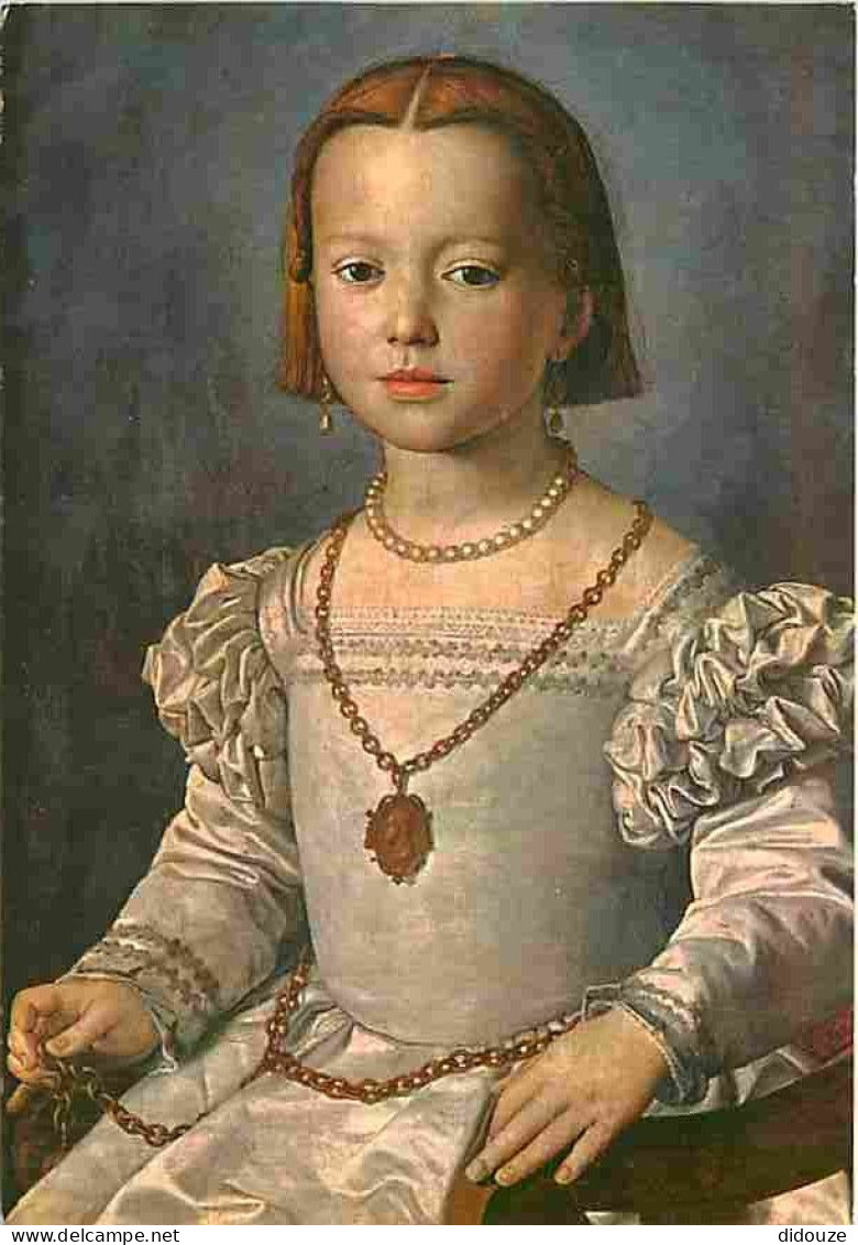 Art - Peinture - Monticelli - Portrait D'une Princesse De Medicis - CPM - Voir Scans Recto-Verso - Schilderijen