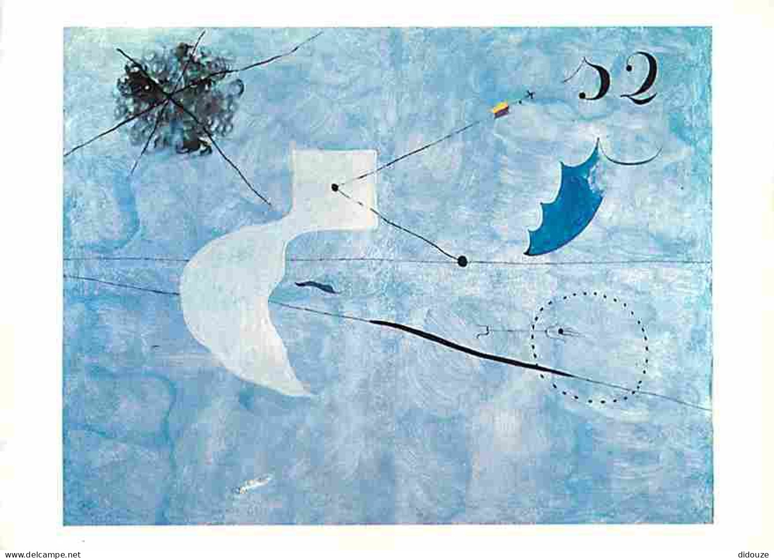 Art - Peinture - Joan Miro - La Sieste - CPM - Voir Scans Recto-Verso - Paintings