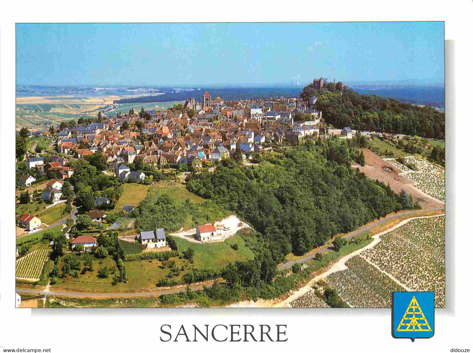 18 - Sancerre - Vue Générale Aérienne - CPM - Voir Scans Recto-Verso - Sancerre