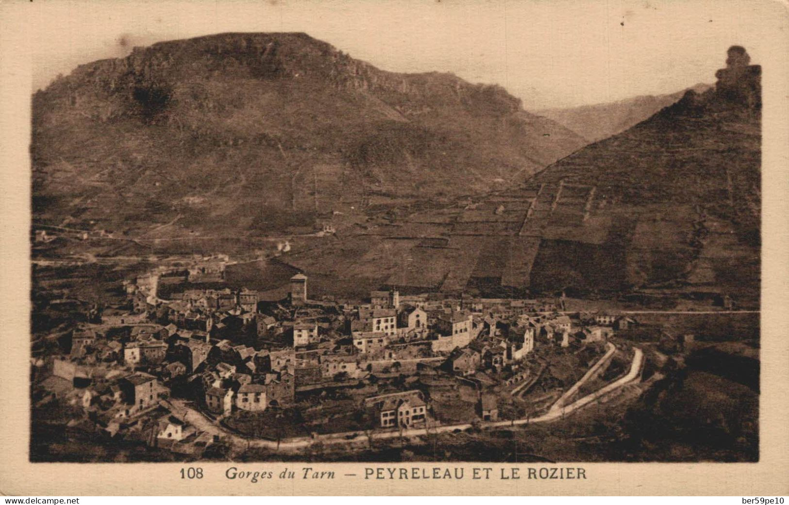 12 GORGES DU TARN PEYRELEAU ET LE ROZIER - Altri & Non Classificati