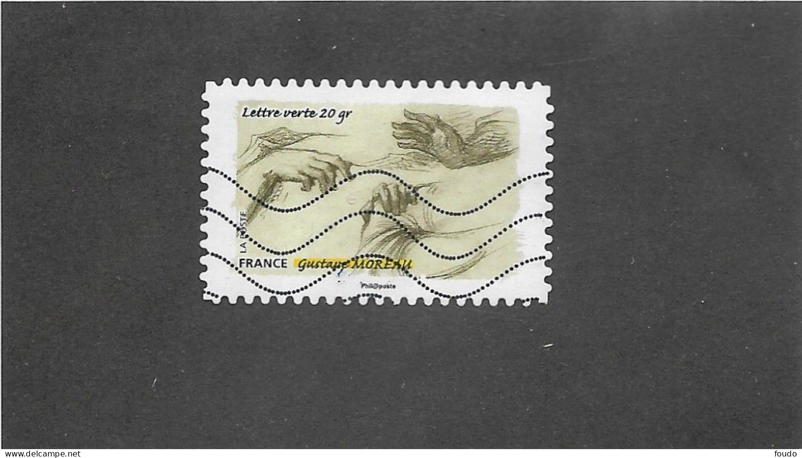 FRANCE 2015 - Adhésif  N°YT 1087 - Used Stamps