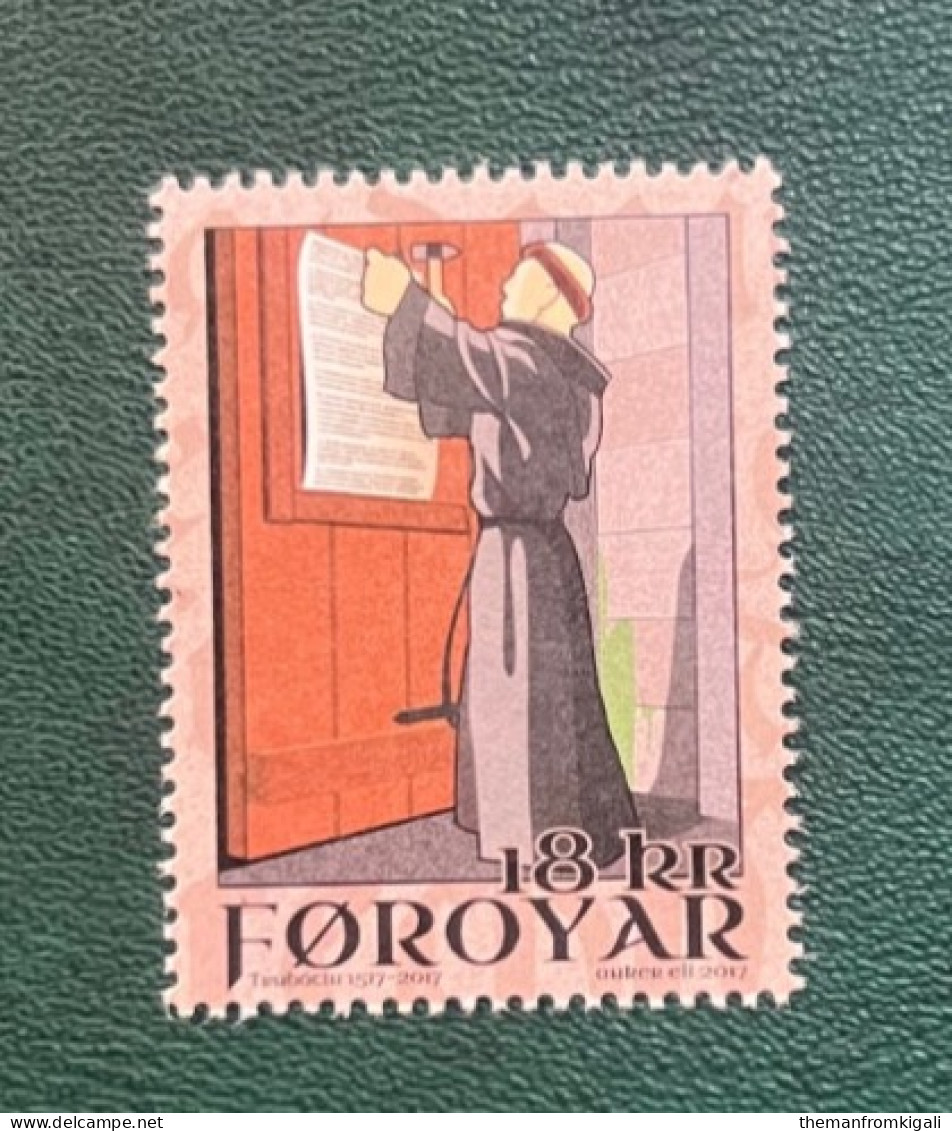 Faroe Islands 2017 The 500th Anniversary Of The Reformation - Féroé (Iles)