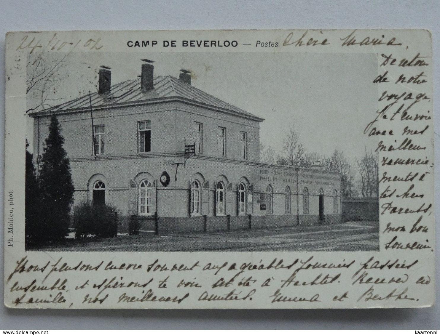 CAMP DE BEVERLOO Postes  NO 50 - Leopoldsburg (Beverloo Camp)