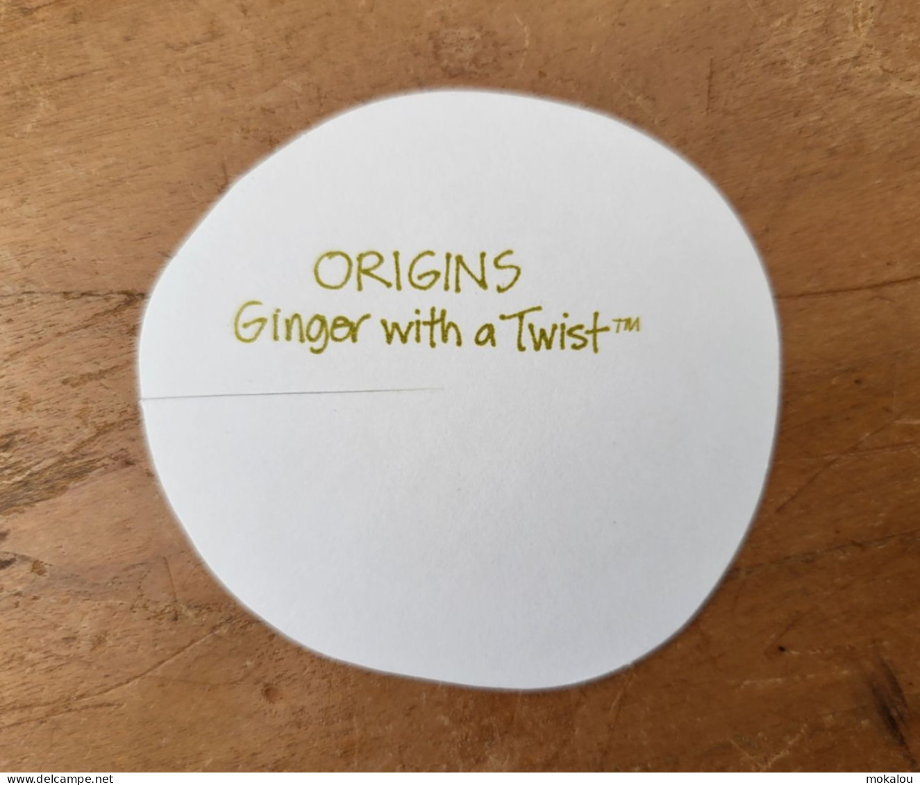 Carte Origins Ginger With A Twist - Modern (vanaf 1961)
