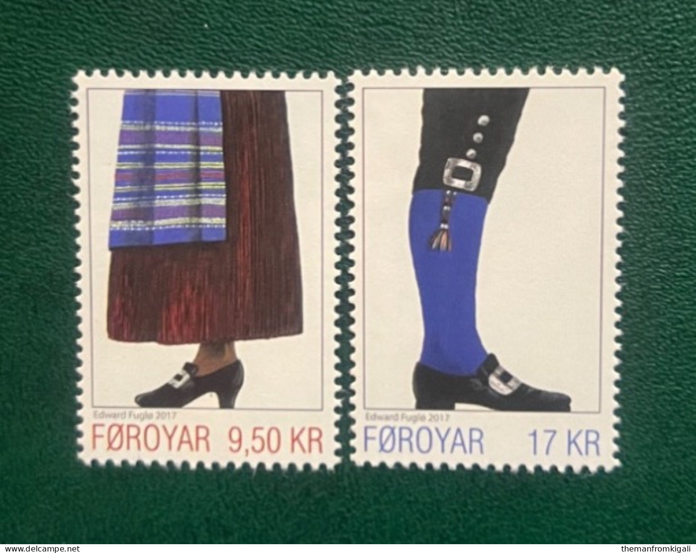 Faroe Islands 2017 Faroese National Costumes - Féroé (Iles)