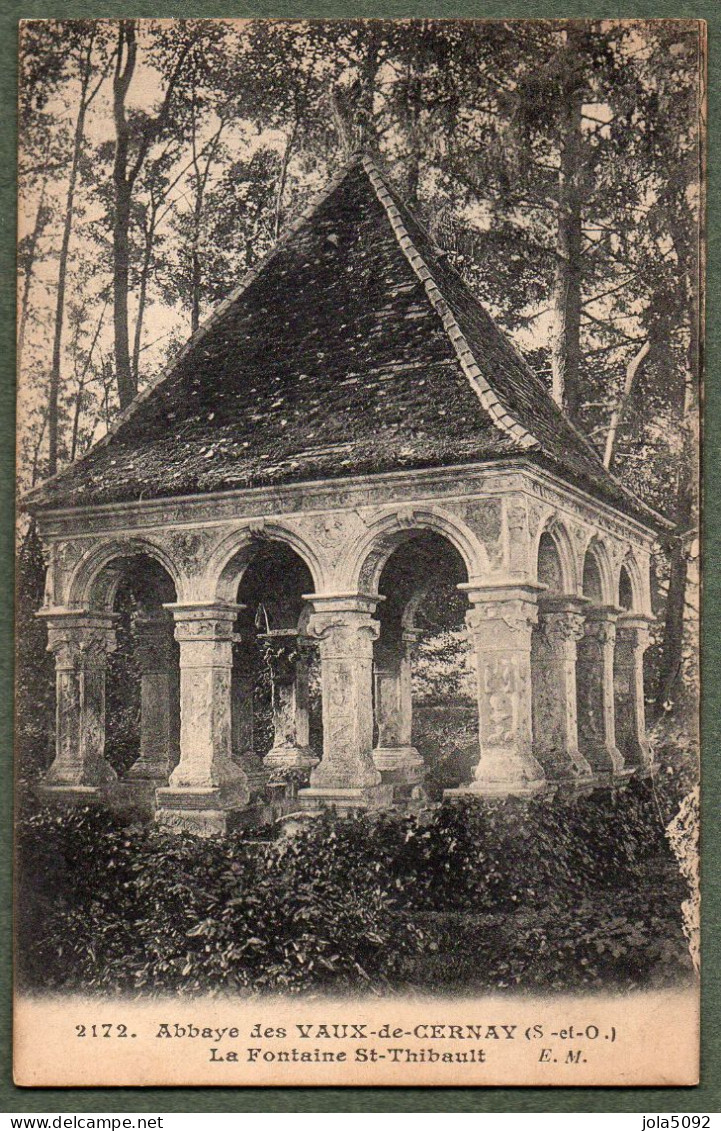 78 - Abbaye Des VAUX-DE-CERNAY - La Fontaine Saint-Thibault - Vaux De Cernay