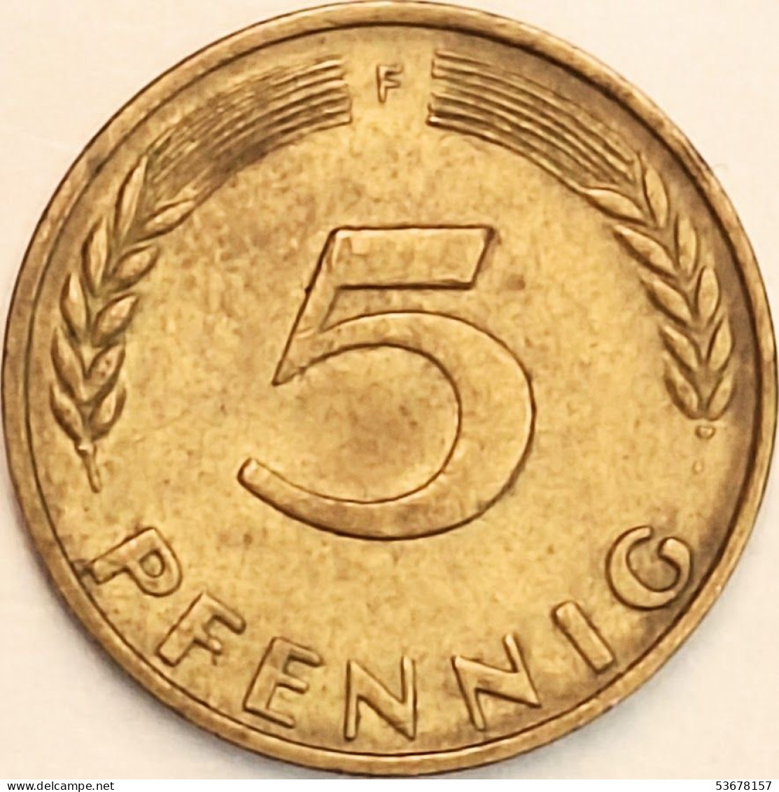 Germany Federal Republic - 5 Pfennig 1971 F, KM# 107 (#4570) - 5 Pfennig