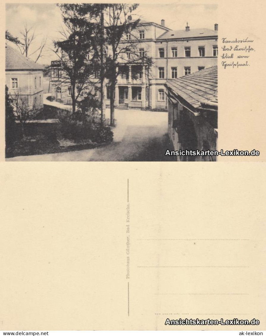 Ansichtskarte Kreischa Sanatorium 1936  - Kreischa