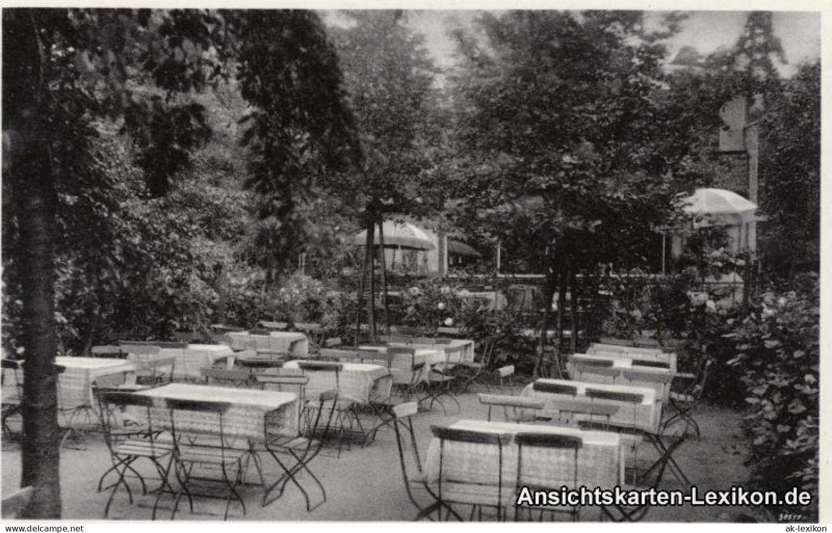 Ansichtskarte Weißer Hirsch-Dresden Konditorei-Kaffee &#34;Faust&#34; 1930  - Dresden