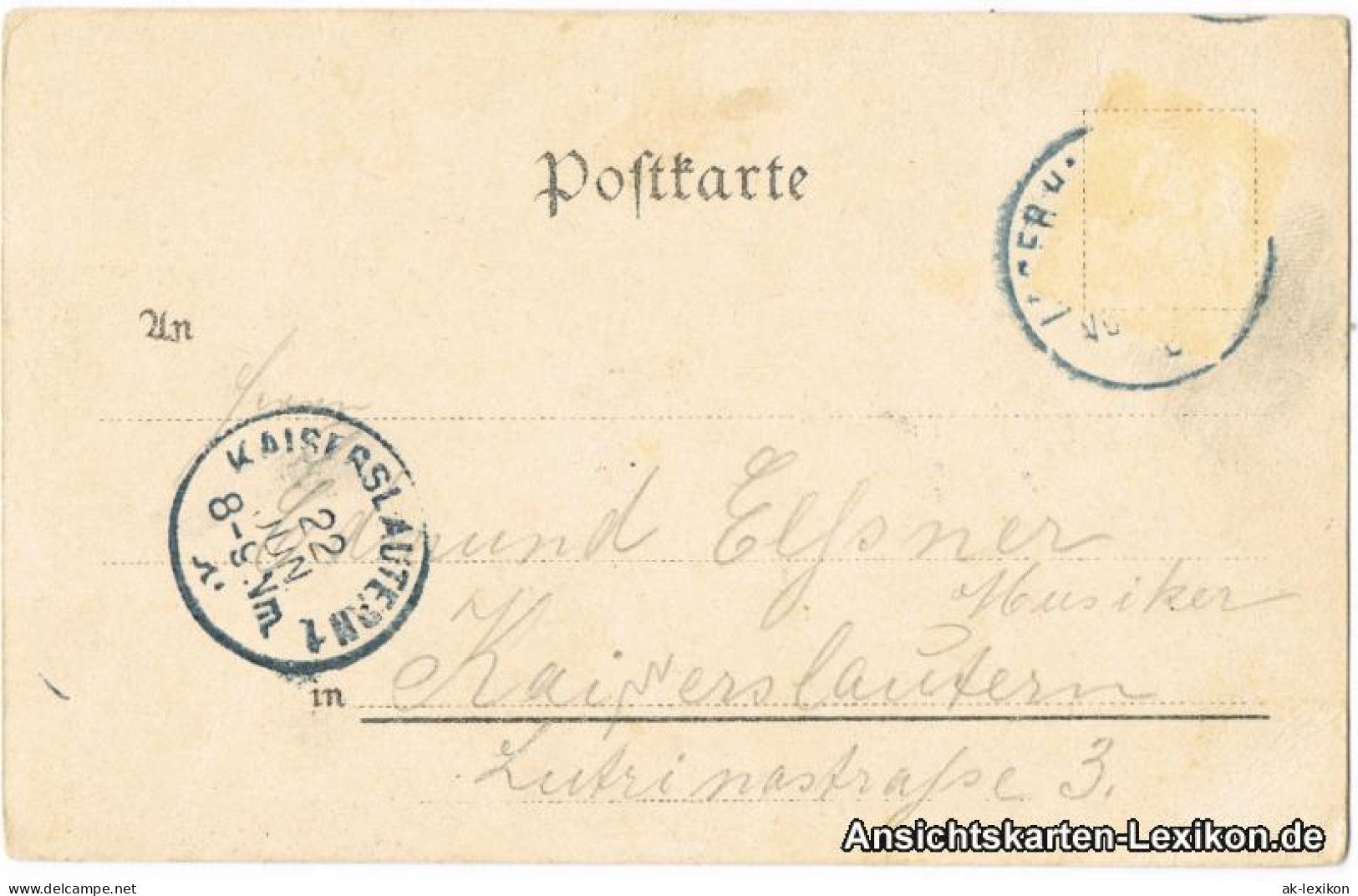 Ansichtskarte Hammelburg 2 Bild: Nördliches- Und Südliches Lager 1902  - Hammelburg