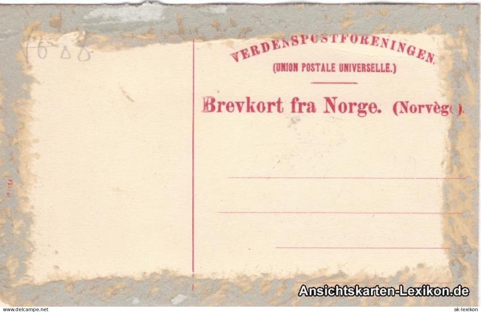 Postcard Bergen Bergen Marktplatz 1908  - Norway