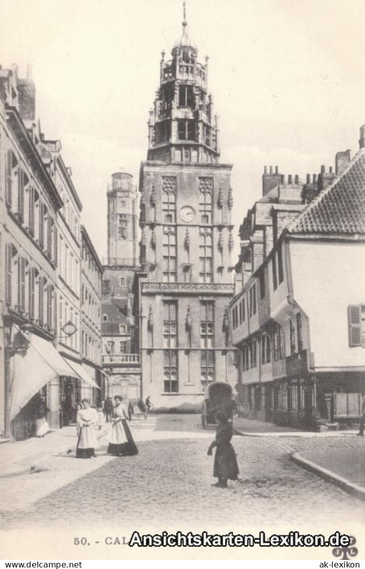 CPA Calais Straßenpartie (Rue De La Citadelle) 1910  - Calais