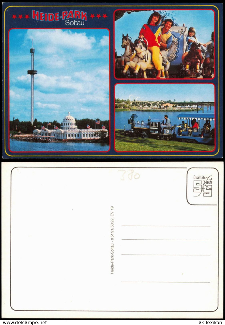 Ansichtskarte Soltau Heide-Park (Mehrbildkarte) 1980 - Soltau