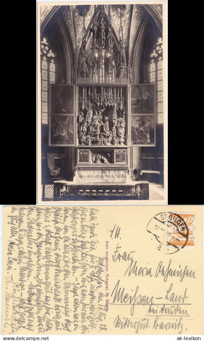 St. Wolfgang Im Salzkammergut Michael Bacher Altar - Kirche 1928 - Sonstige & Ohne Zuordnung