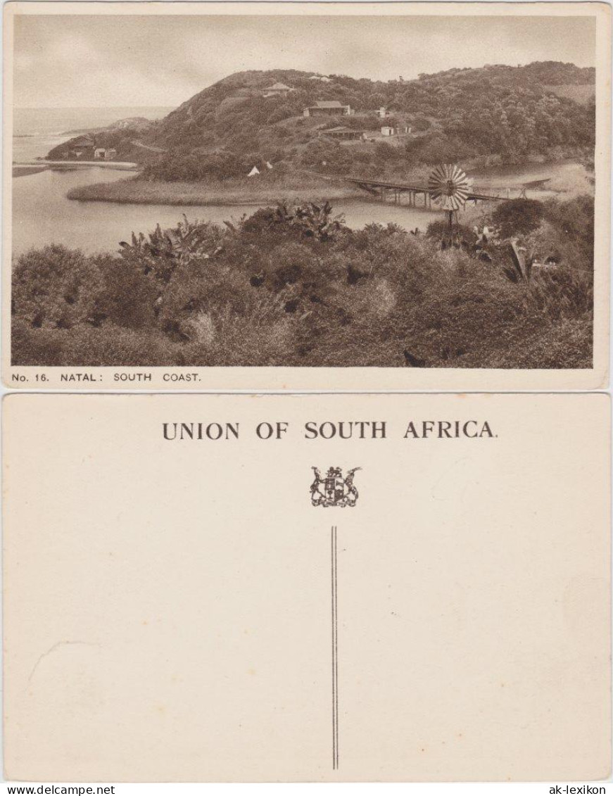 Postcard Südafrika Südküste: Natal 1930 - Sud Africa