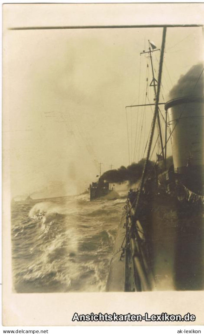 Ansichtskarte  Kriegsschiffe - Deutsche Marine 1917  - Warships