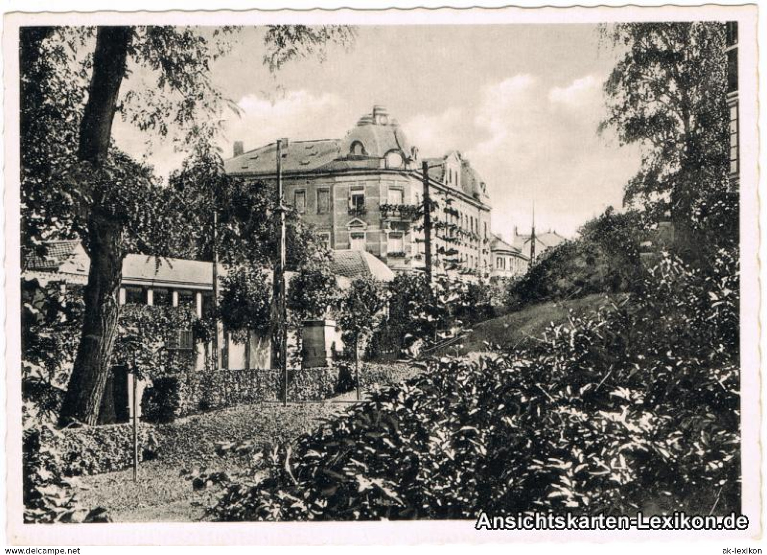 Ansichtskarte Weißer Hirsch-Dresden Dr. Lahmann's Sanatorium 1940  - Dresden
