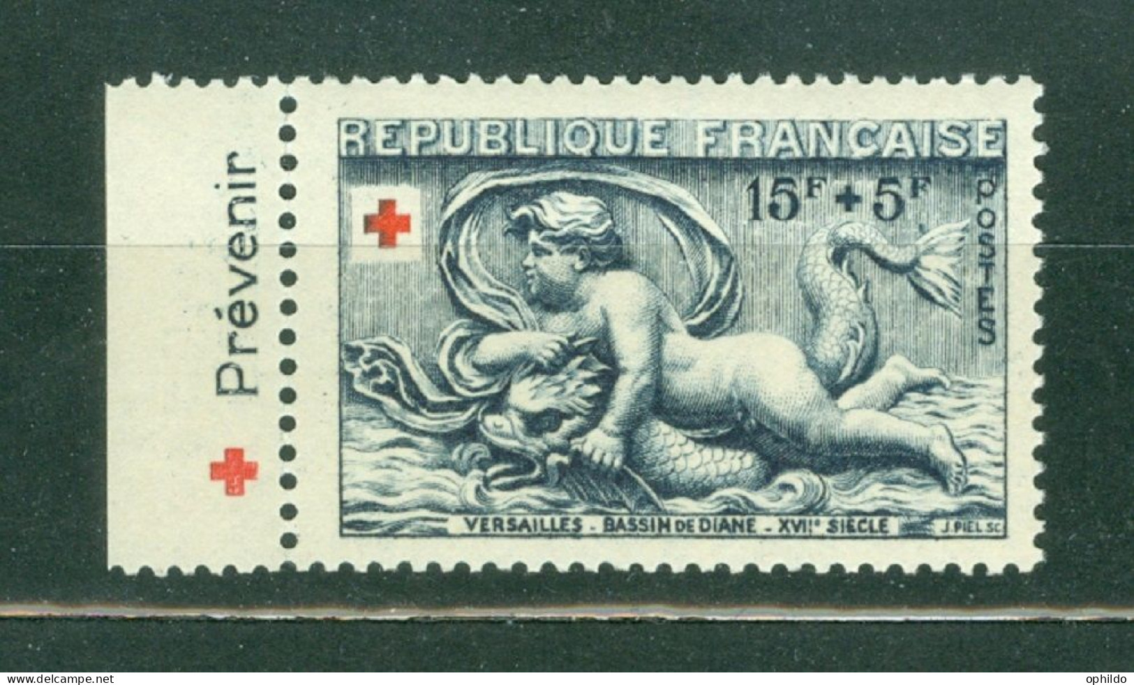 France   938a   * *  TB  Issu De Carnet Avec Bdf Croix Rouge  - Neufs