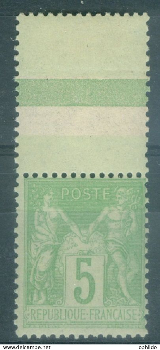 France   102    * *  TB  Avec Interpanneau - 1898-1900 Sage (Type III)