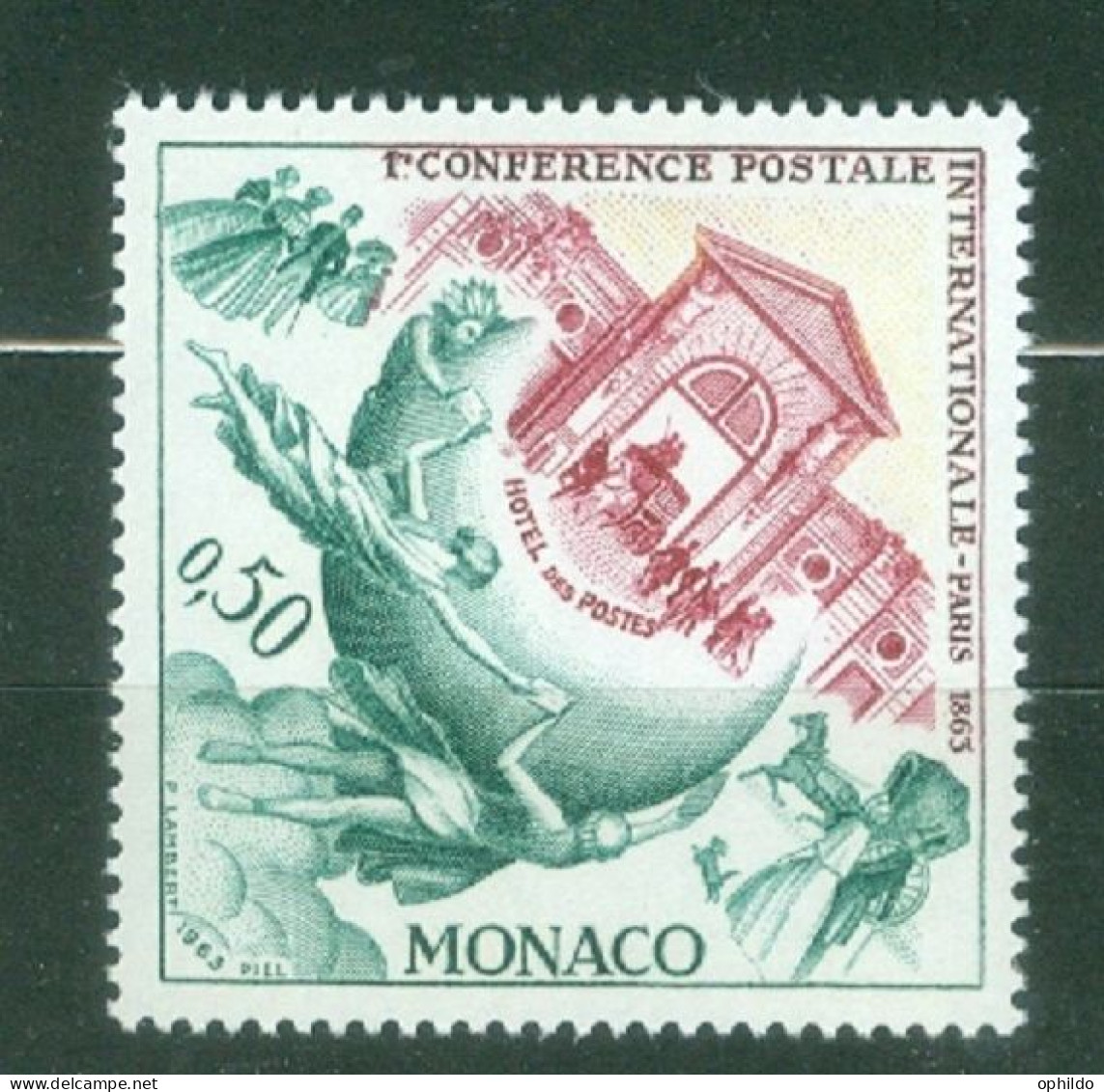 Monaco  Histoire Postale      * *  TB  - Post