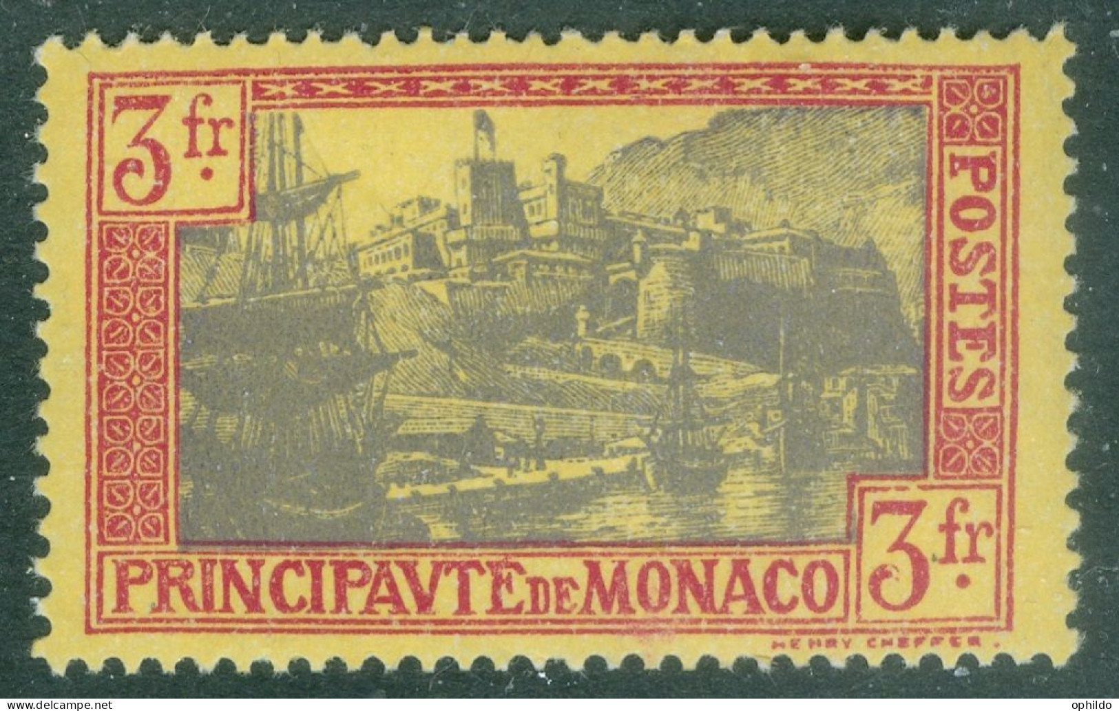Monaco   Yvert  101  * *  TB   - Nuevos