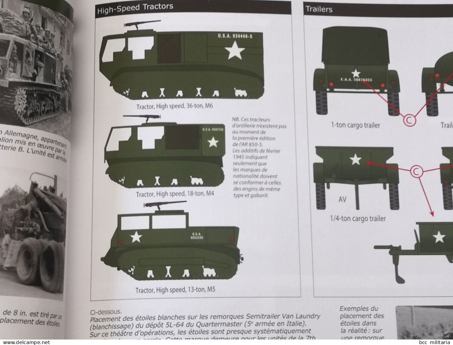 U.S. Army 1944. Les marquages des véhicules, par Jean Bouchery et Philippe C