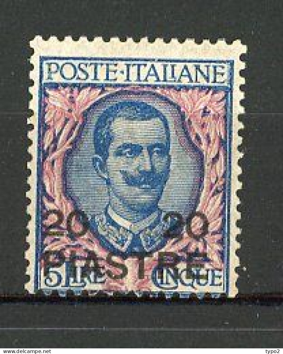 CONSTANTINOPOLI   Yv. N° 49  SA N° 19  (*)  20pi S 5l Cote 50 Euro BE  2 Scans - Europa- Und Asienämter