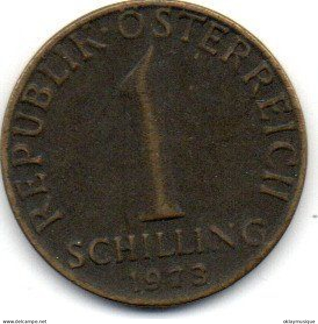1 Schilling 1973 - Austria