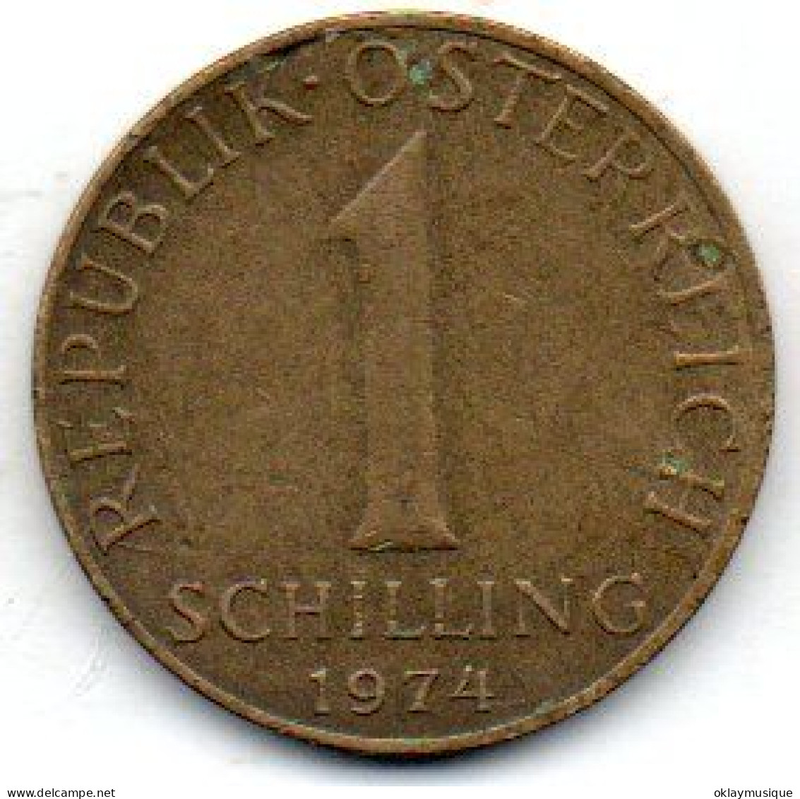 1 Schilling 1974 - Autriche