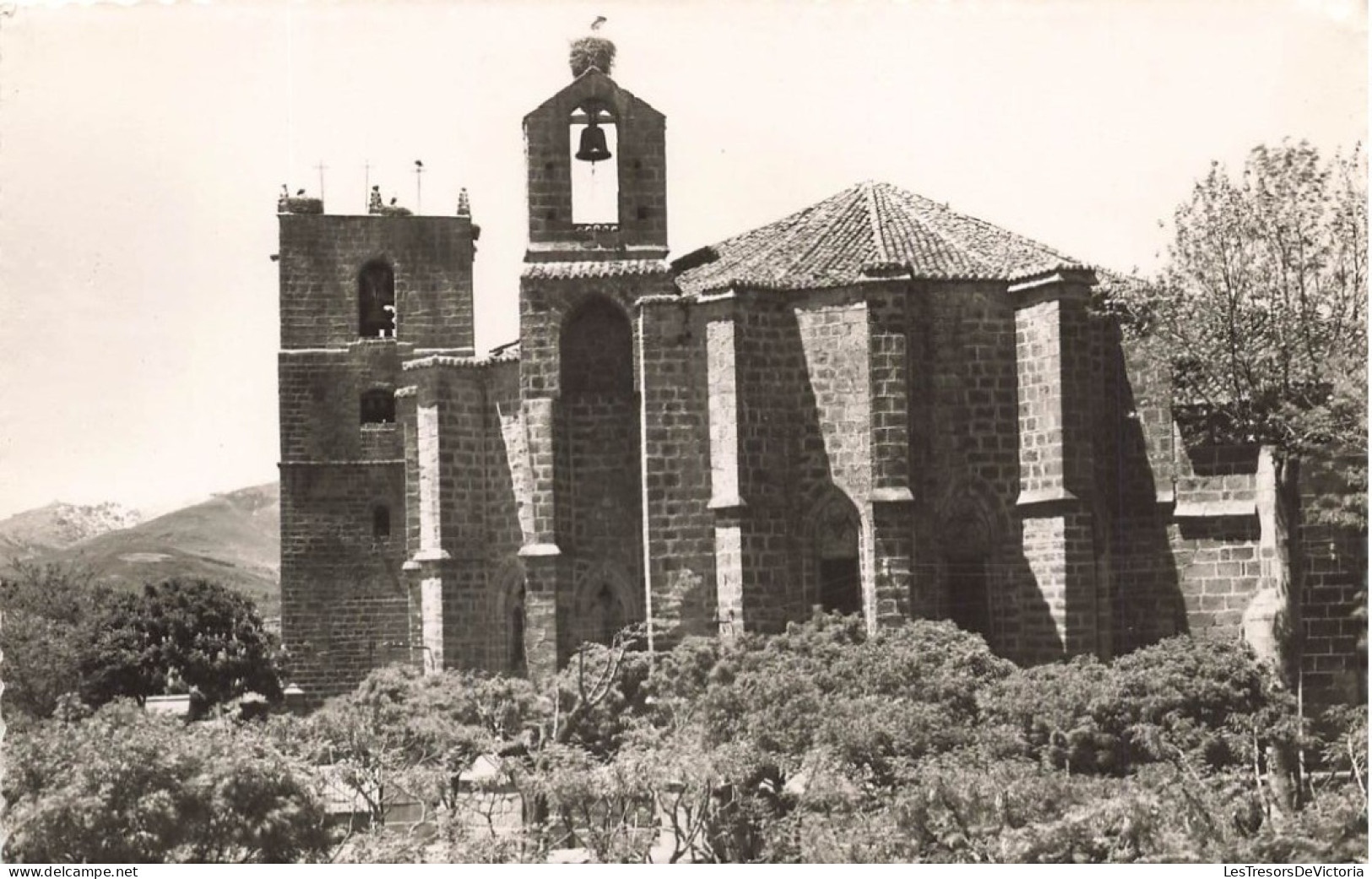 ESPAGNE - Barco De Avila - Plaza De Las Acacias E Iglesia Parroquial - Vue Générale - Carte Postale - Ávila