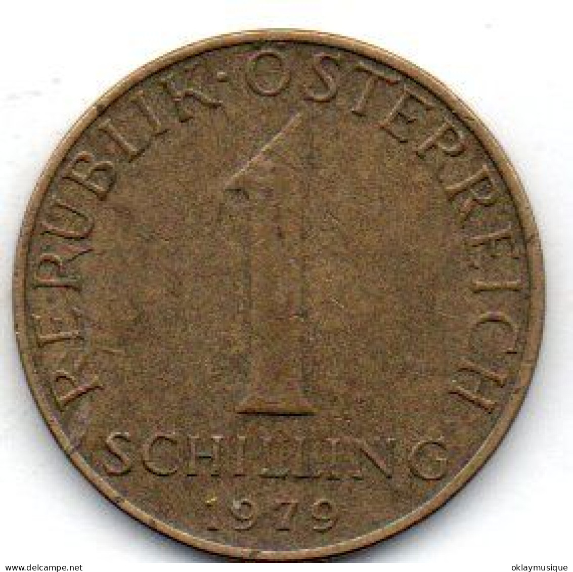 1 Schilling 1979 - Oostenrijk