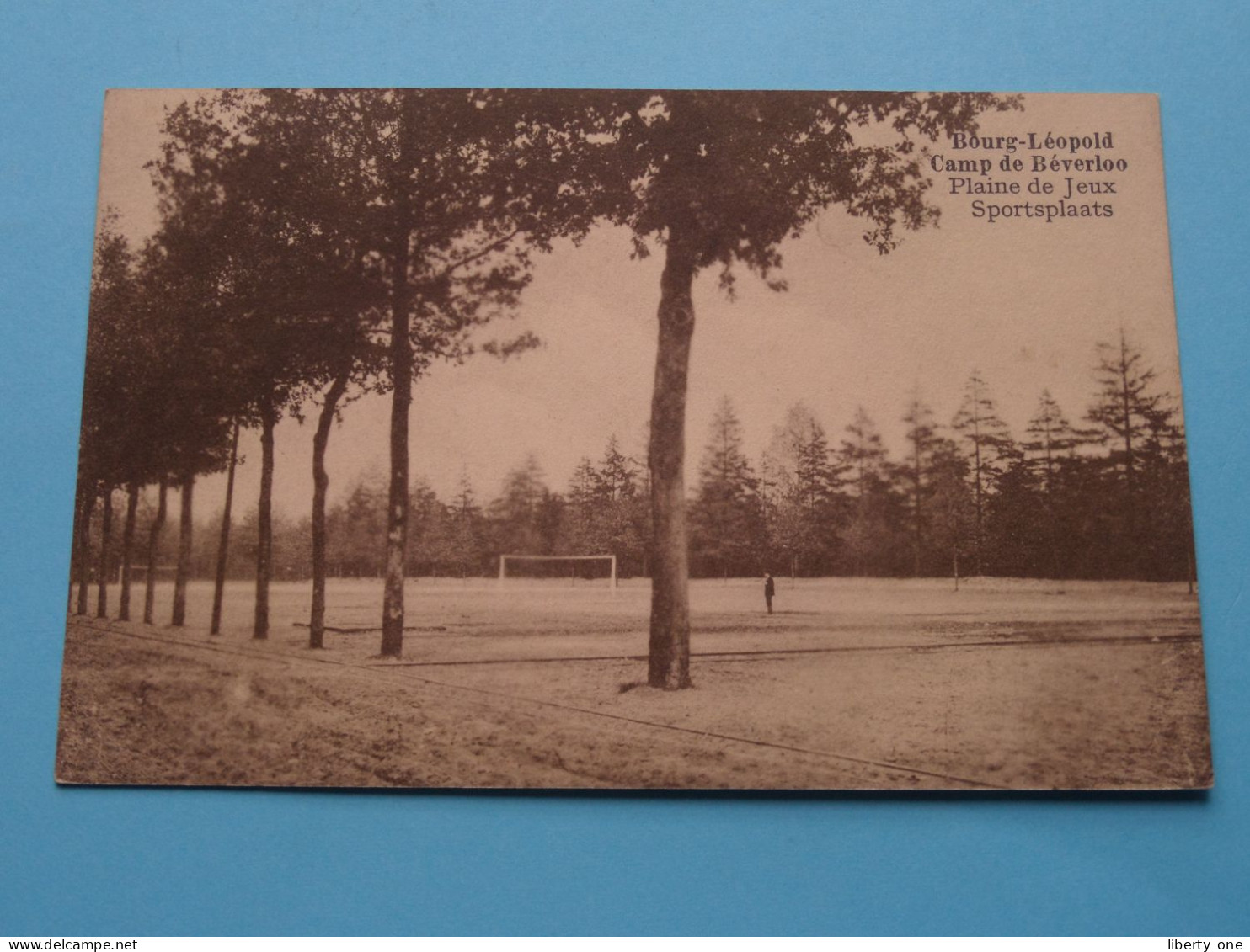 SPORTPLAATS Plaine De Jeux Bourg-Léopold Camp De Béverloo ( Edit.: Loosvelt-Adeline ) Anno 1930 ( Zie/voir SCANS ) ! - Leopoldsburg (Kamp Van Beverloo)