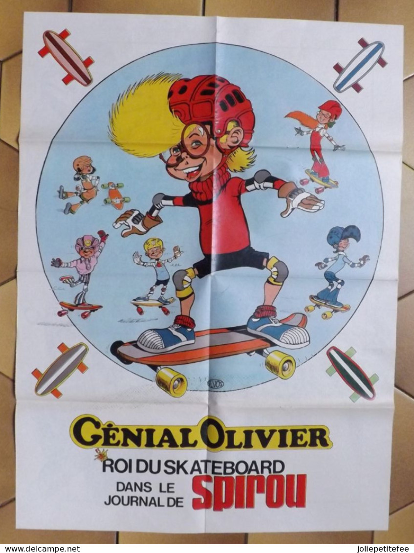 Maxi Poster.  " GENIAL OLIVIER "    Devos. - Posters
