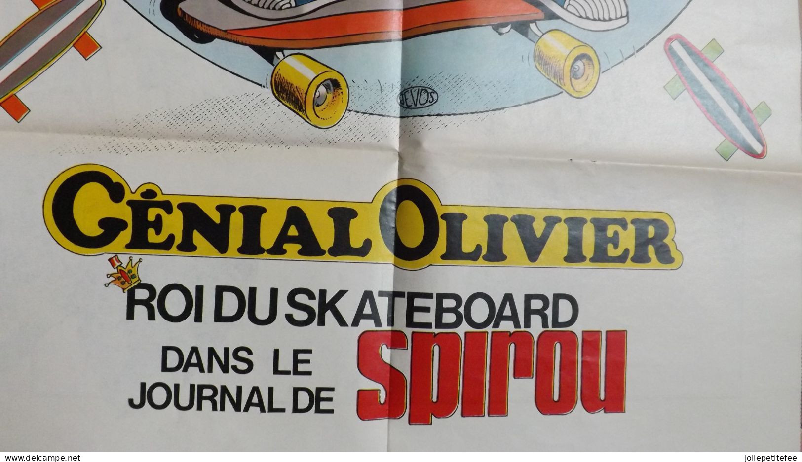 Maxi Poster.  " GENIAL OLIVIER "    Devos. - Plakate
