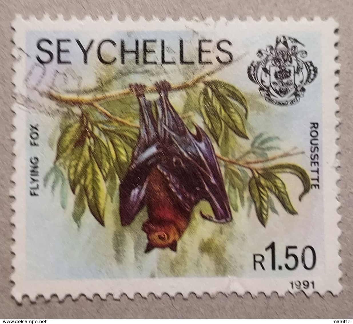 Seychelles YT 382 Animaux Oblitéré - Seychellen (1976-...)