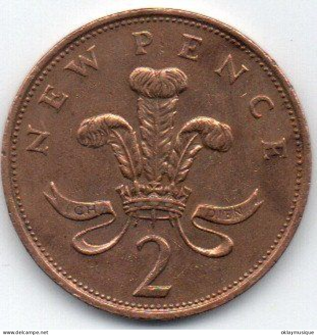 2 New Pence  1971 - 2 Pence & 2 New Pence