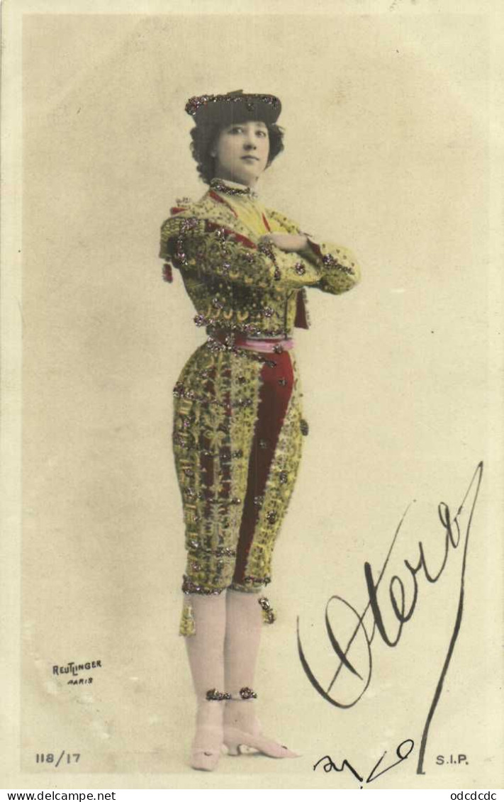 Autographe OTERO Reutlinger Pailletée Pionnière 1 RV - Künstler