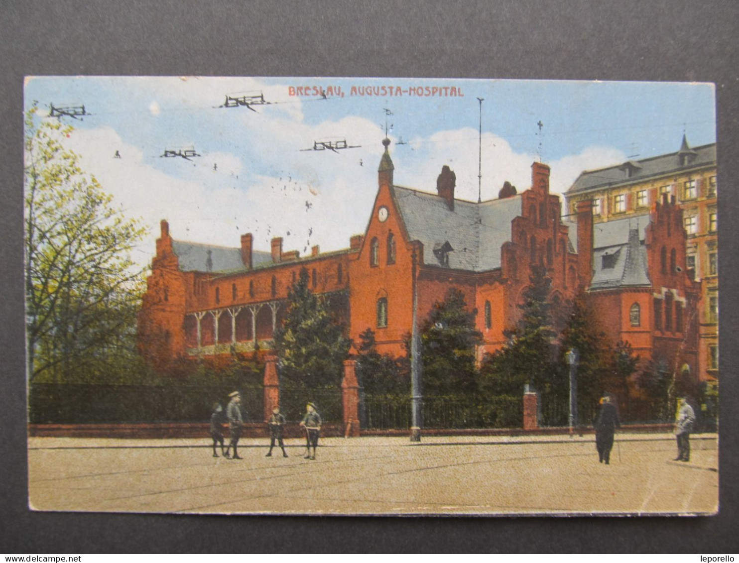 AK BRESLAU Wroclaw 1924 Augusta Hospital  /// D*59547 - Schlesien