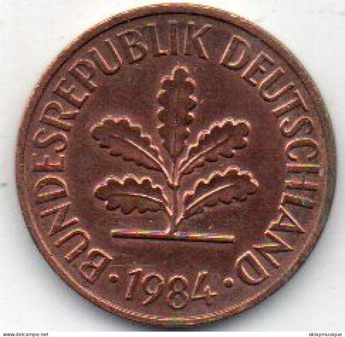 2 Pfennig 1984D - 2 Pfennig