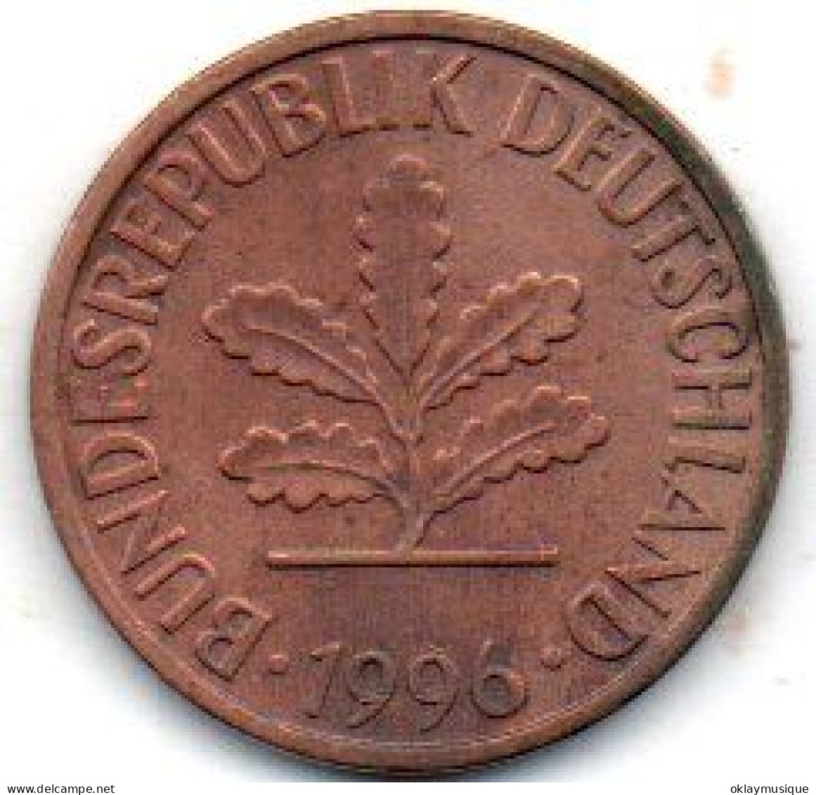 2 Pfennig 1996G - 2 Pfennig