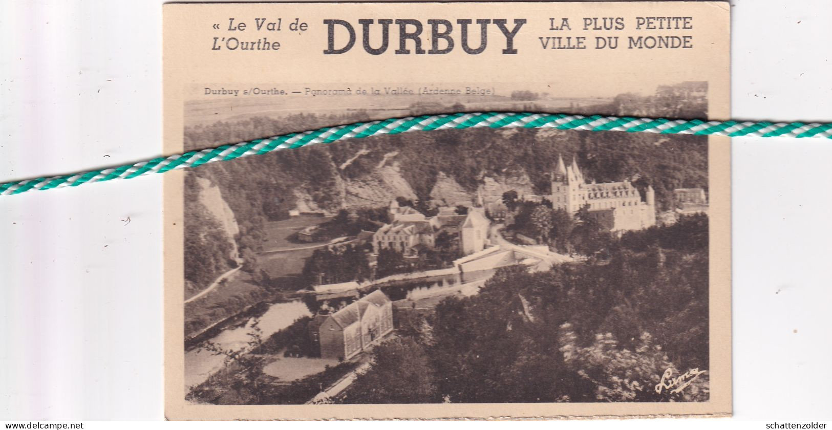 Durbuy, Panorama De La Vallée - Durbuy