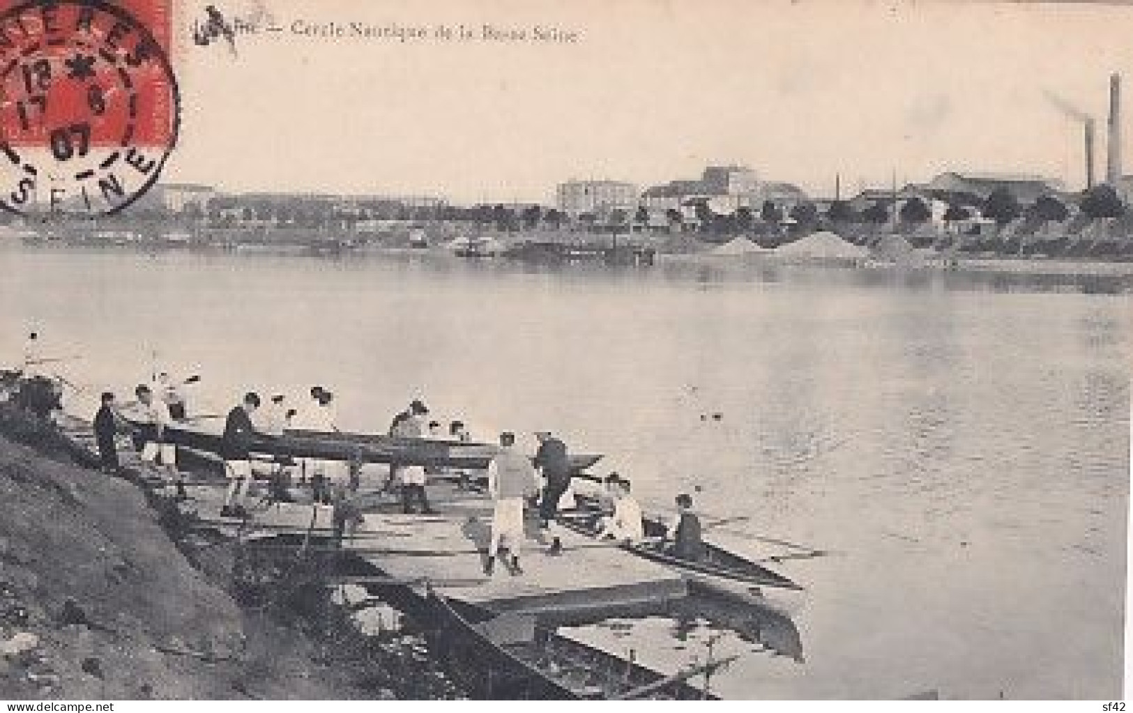 CERCLE NAUTIQUE DE LA BASSE SEINE         PONTON AVIRON - Rowing