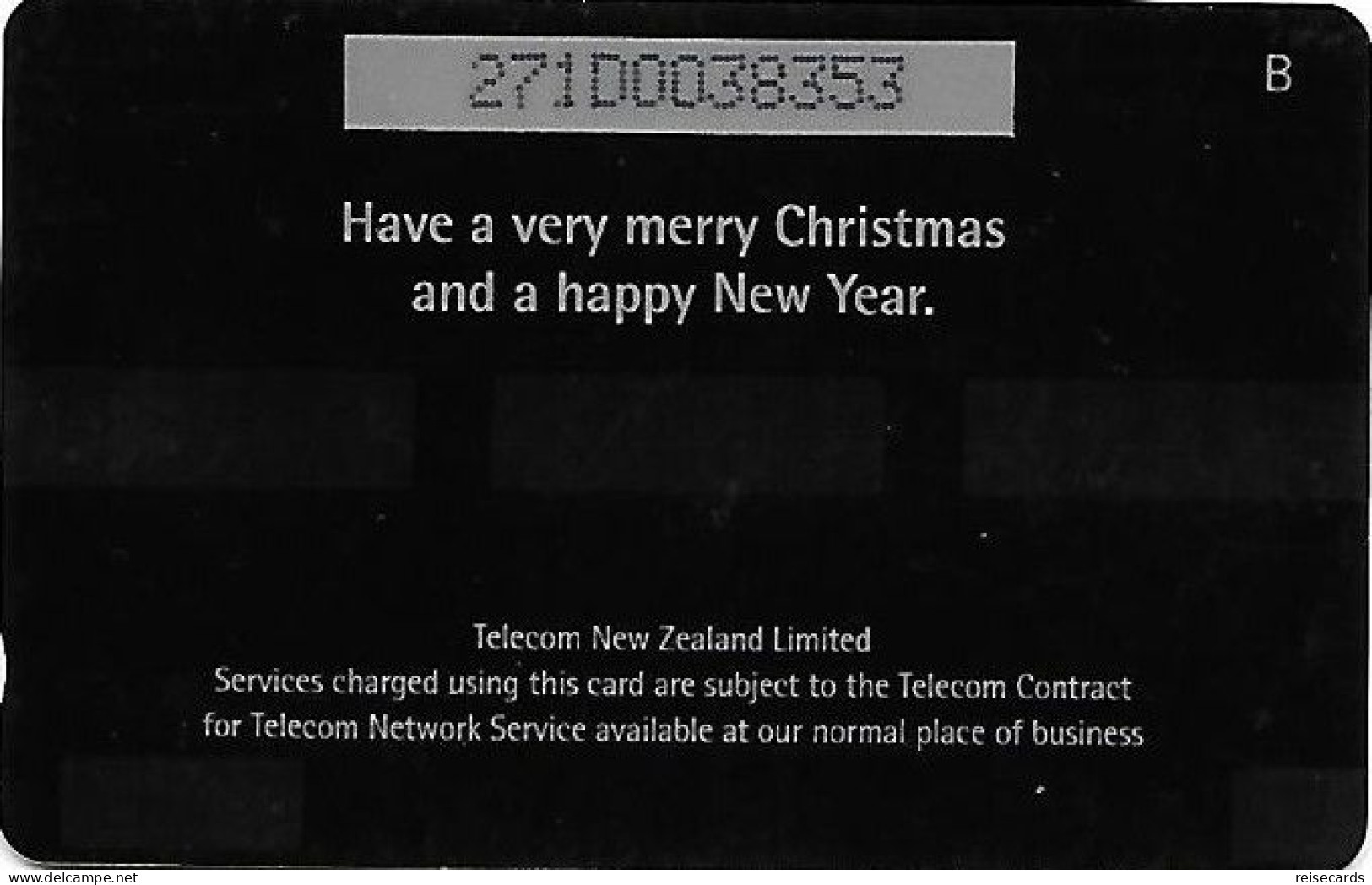 New Zealand: Telecom - 1995 Merry Christmas And A Happy New Year - New Zealand