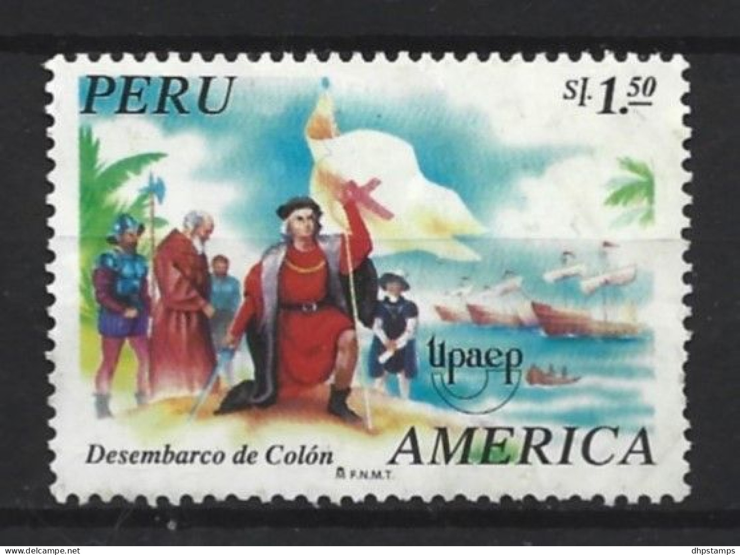 Peru 1995 Columbus' Landing Y.T. 1052 (0) - Perú