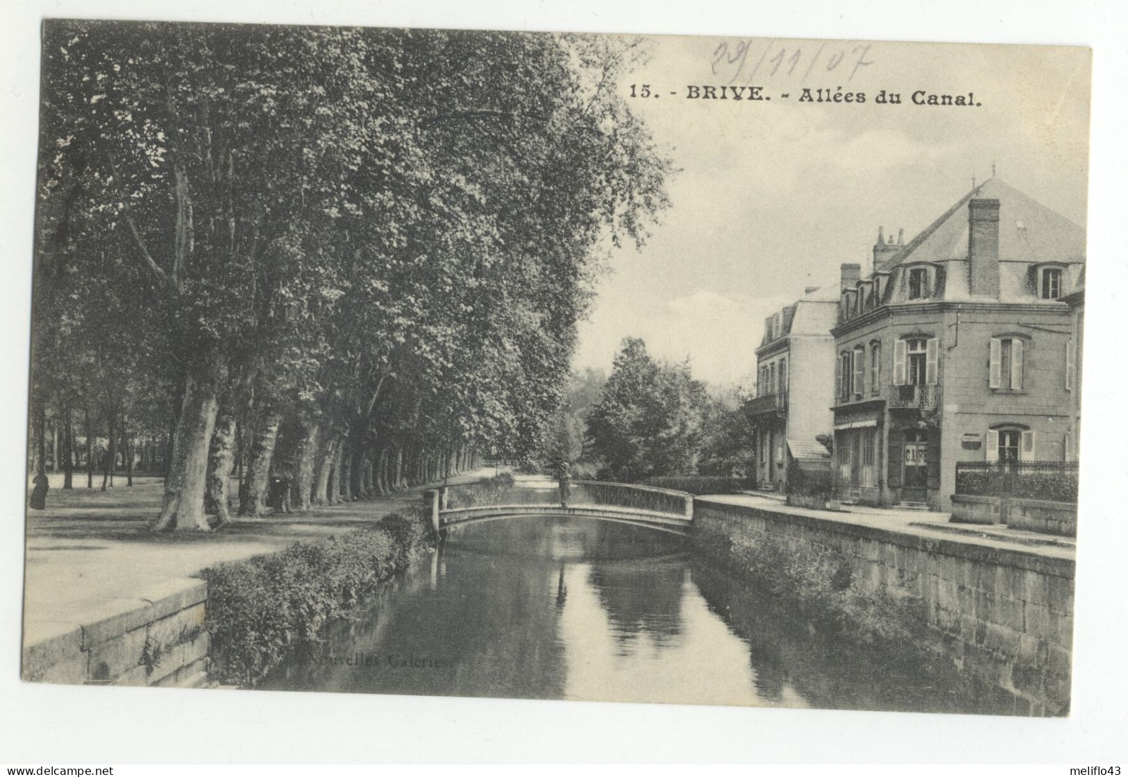 19/CPA - Brive - Allées Du Canal - Brive La Gaillarde