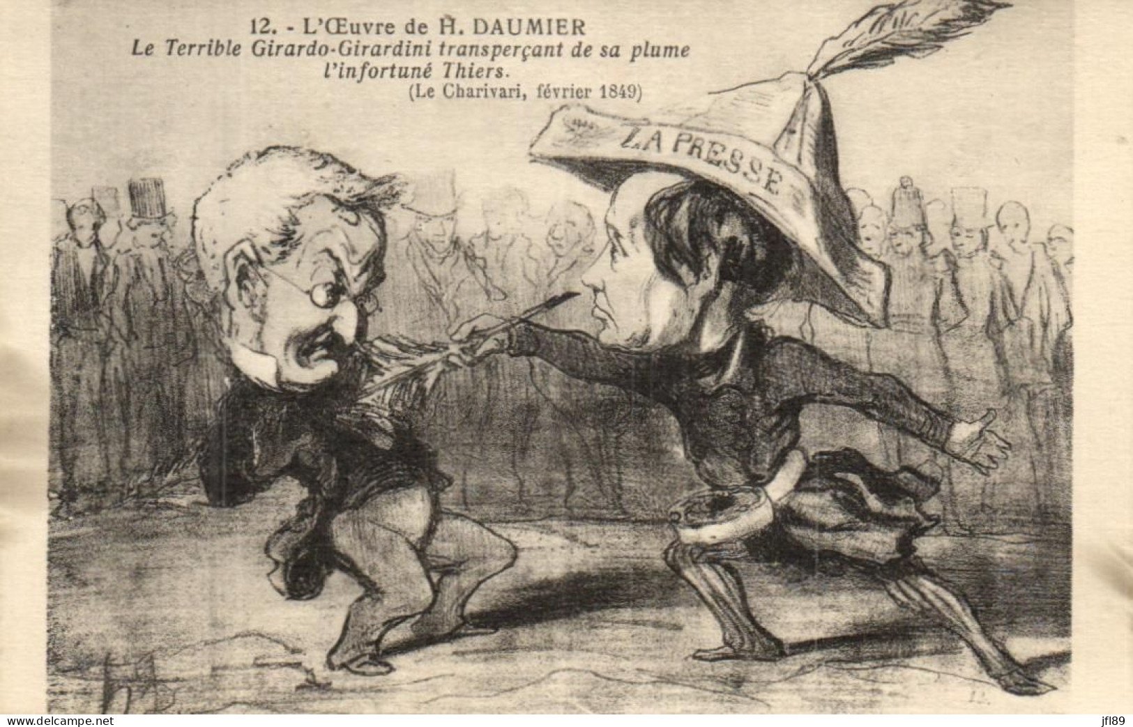 Thèmes > Politique > Personnages - L'oeuvre De H. Daumier - 15037 - People