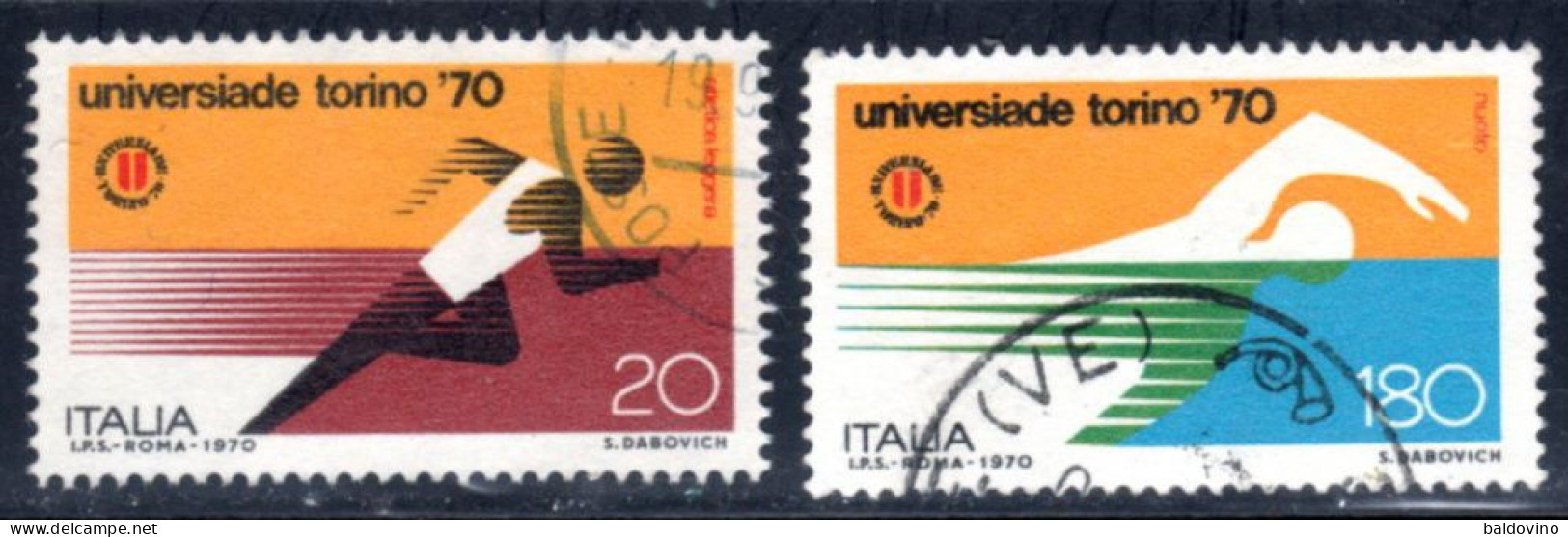 Italia 1970 Lotto 26 valori (vedi descrizione)