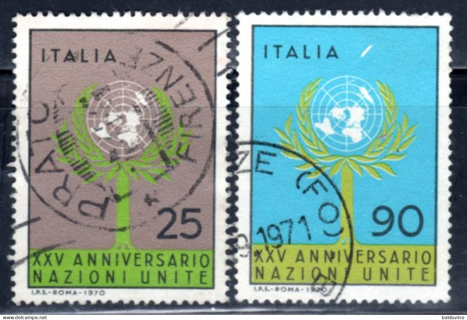 Italia 1970 Lotto 26 valori (vedi descrizione)