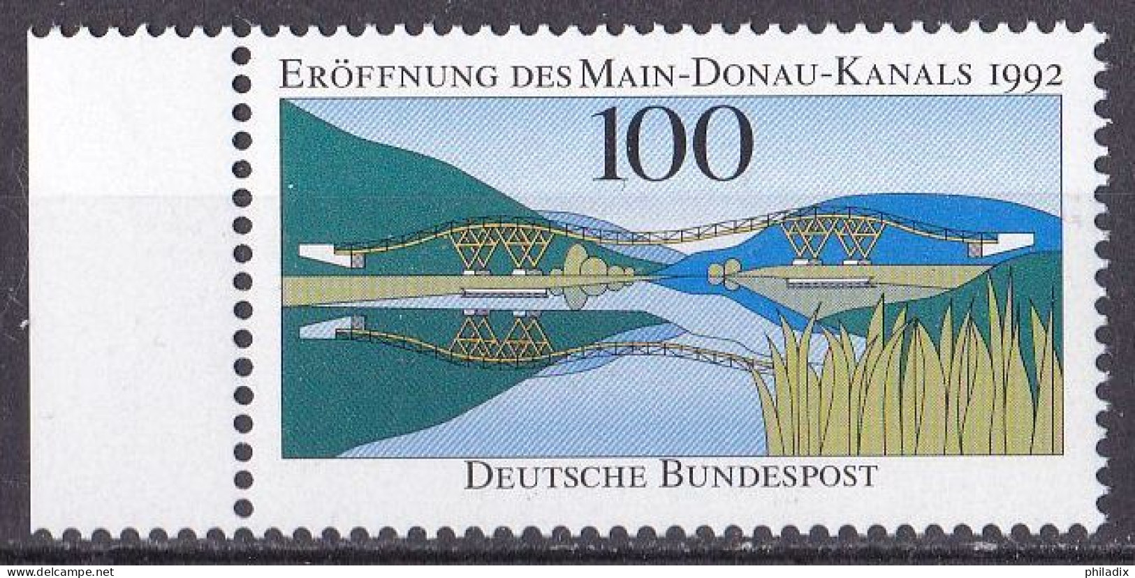 BRD 1992 Mi. Nr. 1630 **/MNH Rand Links (BRD1-4) - Neufs