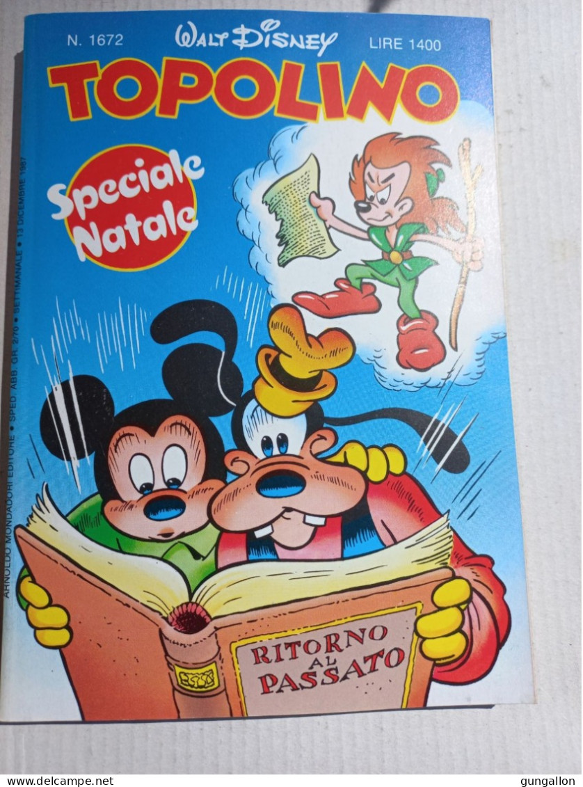 Topolino (Mondadori 1987) N. 1672 - Disney